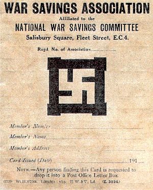 Archivo:War Savings Association membership card