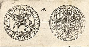 Archivo:Wenceslas Hollar - Half-crown of Charles I (State 2) 2