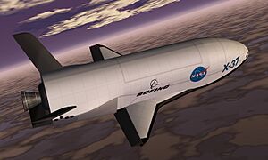 Archivo:X-37 spacecraft, artist's rendition
