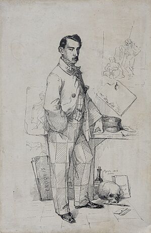 Archivo:1852. Autorretrato, Bringas y Bringas