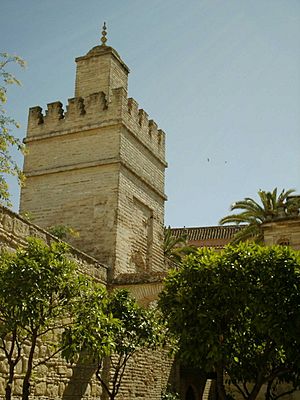 Archivo:Alcázar Jerez - Mezquita