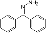 Archivo:Benzophenone hydrazone-structure