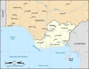 Biafra independent state map-es.svg