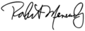 Bob Menendez Signature
