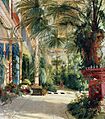 Carl Blechen - Das Innere des Palmenhauses - Google Art Project