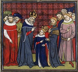 Archivo:Charlemagne et Louis le Pieux