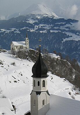 Church and Chapel "Sogn Glieci" of Siat, Switzerland.jpg