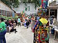 Community celebration at Sure We Can Recycling center Bushwick Brooklyn