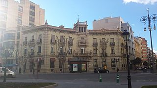 Edificio Casa Marlo. Plaza de Gabriel Lodares. Albacete