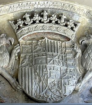 Archivo:Escudo de Fernando el Católico post 1512
