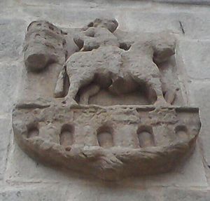 Archivo:Escudo de la villa de Ledesma. 1576