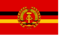 Flag of warships of VM (East Germany).svg
