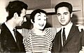 Gianni Lunadei y Marcel Marceau