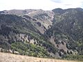 Lincoln National Forest along Crest Trail-Terrain