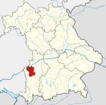 Locator map GZ in Bavaria.svg