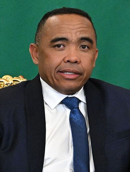 Michael Randrianirina in February 2026