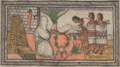 Muerte de Nezahualpilli, en el folio 184v