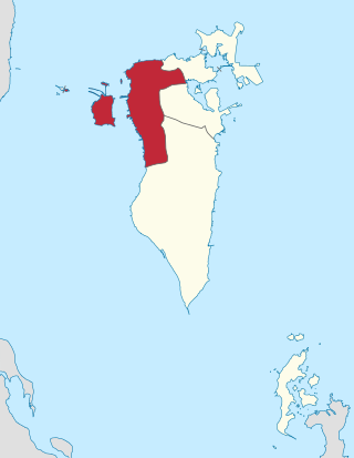 Northern Governorate in Bahrain.svg