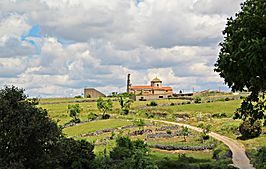 Panorámica de Santa María de Sando.