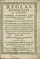 Reglasgenerales Joseph de Torres