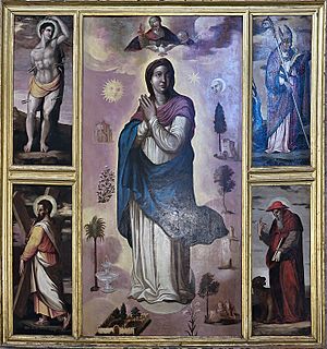 Archivo:Retablo de la Inmaculada, Antonio de Alfián