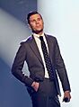 Robin Bengtsson 01 (cropped) @ Melodifestivalen 2017 - Jonatan Svensson Glad
