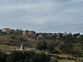 Vista de la localidad capital del municipio