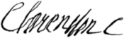 Signature of Edward Hyde, 1st Earl of Clarendon (1609–1674).png