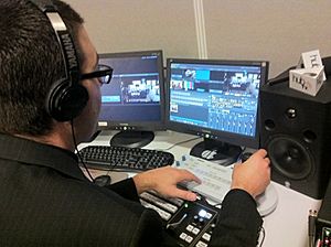 Archivo:TriCaster powers Yamaha live webcasts from NAMM 2011