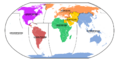 Unified Combatant Commands map