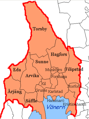 Kommuner i Värmlands län