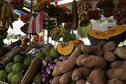 Vegetable stand at Fiesta Acabe del Café in Maricao, Puerto Rico.jpg