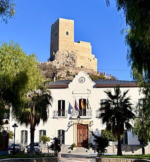 Archivo:Vista del castillo Luque