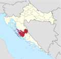 Zadarska županija in Croatia