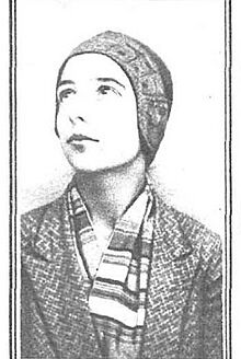 1929-01-01, Estampa, Las redactoras y colaboradoras de Estampa (cropped) Irene de Falcón.jpg