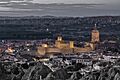 Alcazaba y Catedral de Guadix desde el Cerro de la Bala