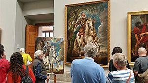 Archivo:Angel Garcia de Diego Museo del Prado Duque de Lerma Rubens 01
