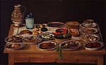 Anonymous - Puebla Kitchen - Google Art Project