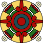 Aztec solar disc.svg