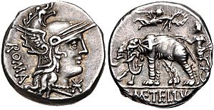 Archivo:C. Caecilius Metellus Caprarius, denarius, 125 BC, RRC 269-1