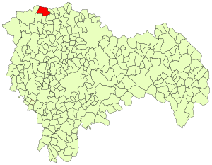 Archivo:Campisábalos Guadalajara - Mapa municipal