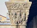 Capitals of the Cloister of San Pedro el Viejo (Huesca) 06