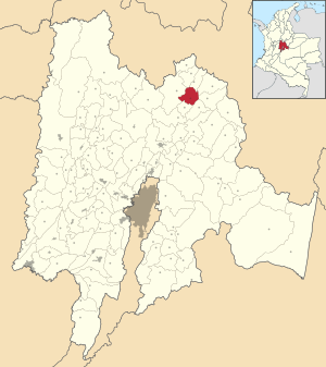 Ubaté ubicada en Cundinamarca