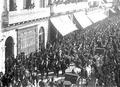 Corner section of Fitzpatrick Photograph "The assassination of Idiarte Borda"-1897f