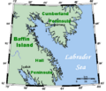 CumberlandSoundNunavutMap