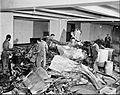 Empire State Building plane crash wreckage 1945