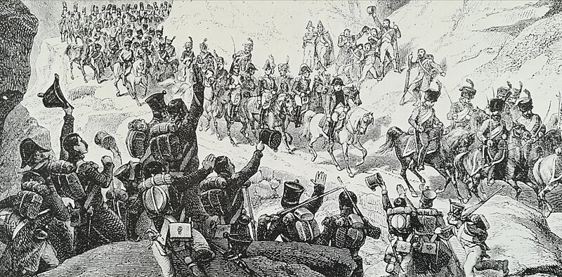 Entrée de Napoléon en Espagne, 4 novembre 1808