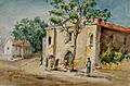 Eva Scott Fényes - The Mission of San Gabriel Arcangel, circa 1900