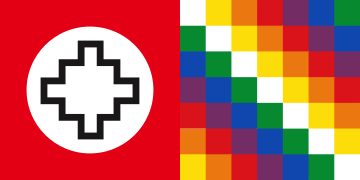Flag of the Ethnocacerist Movement (Qullasuyu)