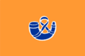 Flag of the South African National Party (1936–1993)